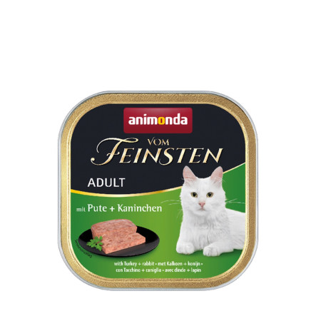 Animonda Vom Feinsten для котів з індичкою та кроликом 100 г